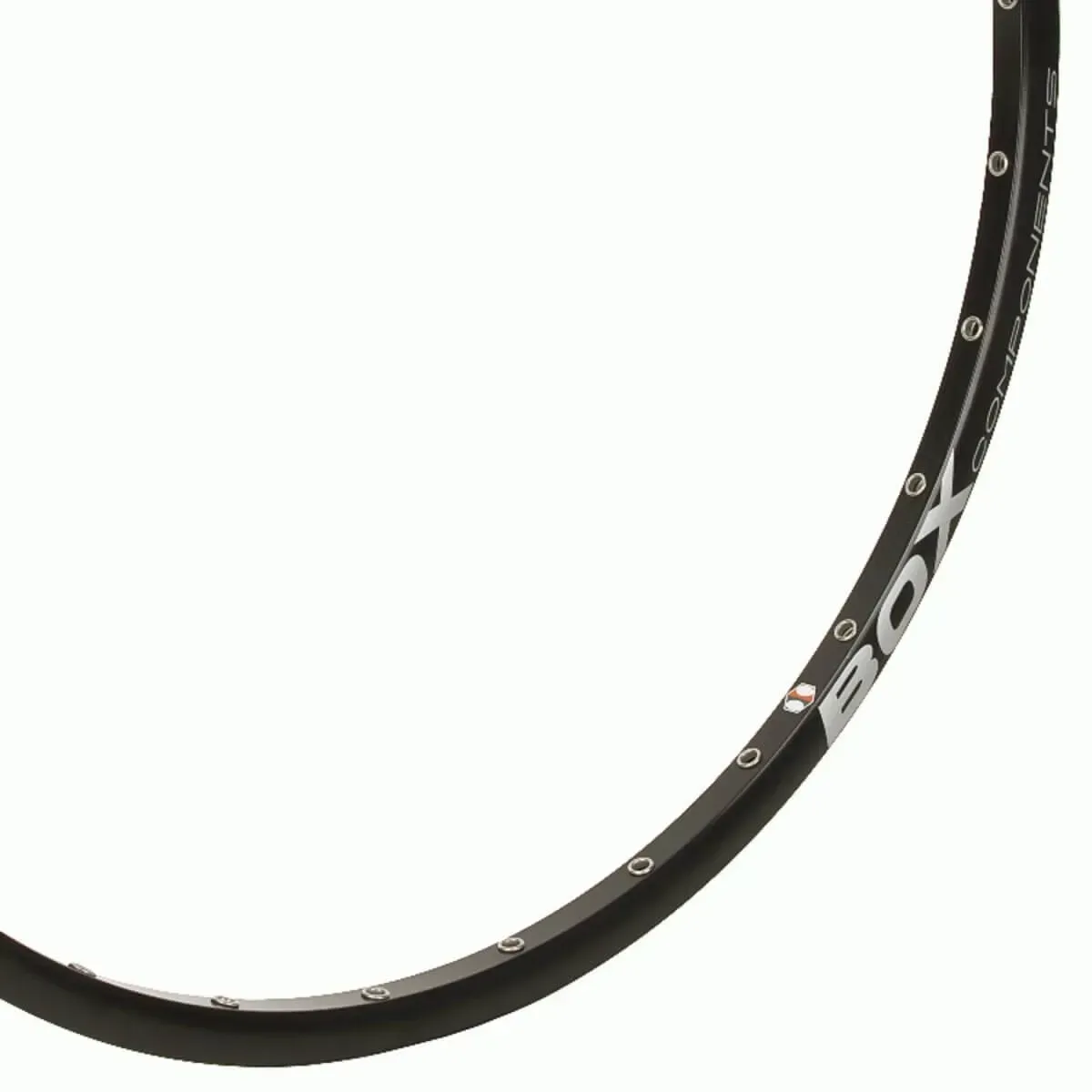 Box One Alloy BMX 28 Hole Rim Front Black 20" x 1 1/8" - 1 3/8"